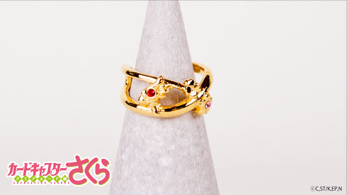 『カードキャプターさくらクリアカード編』リング型イヤーカフ 1.封印の鍵